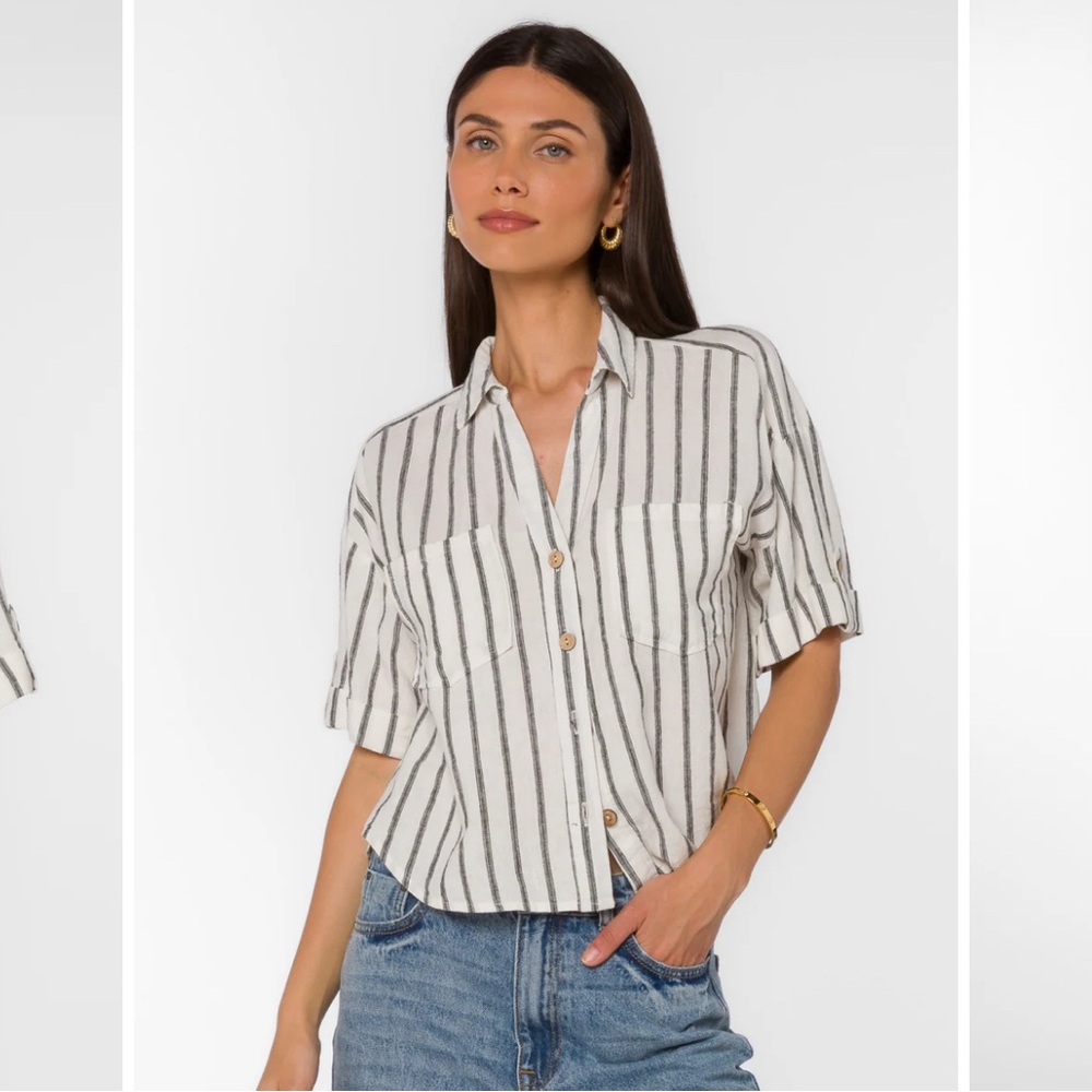 Velvet Heart Brandon striped shirt
